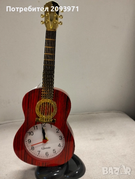 детски будилник под формата на китара, снимка 1