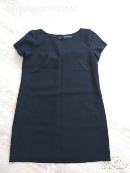 черна рокля на зара, снимка 1
