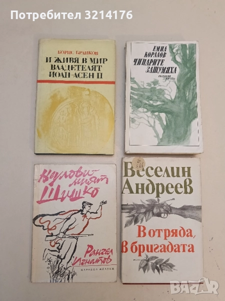 И живя в мир владетелят Йоан-Асен II - Борис Брайков, снимка 1