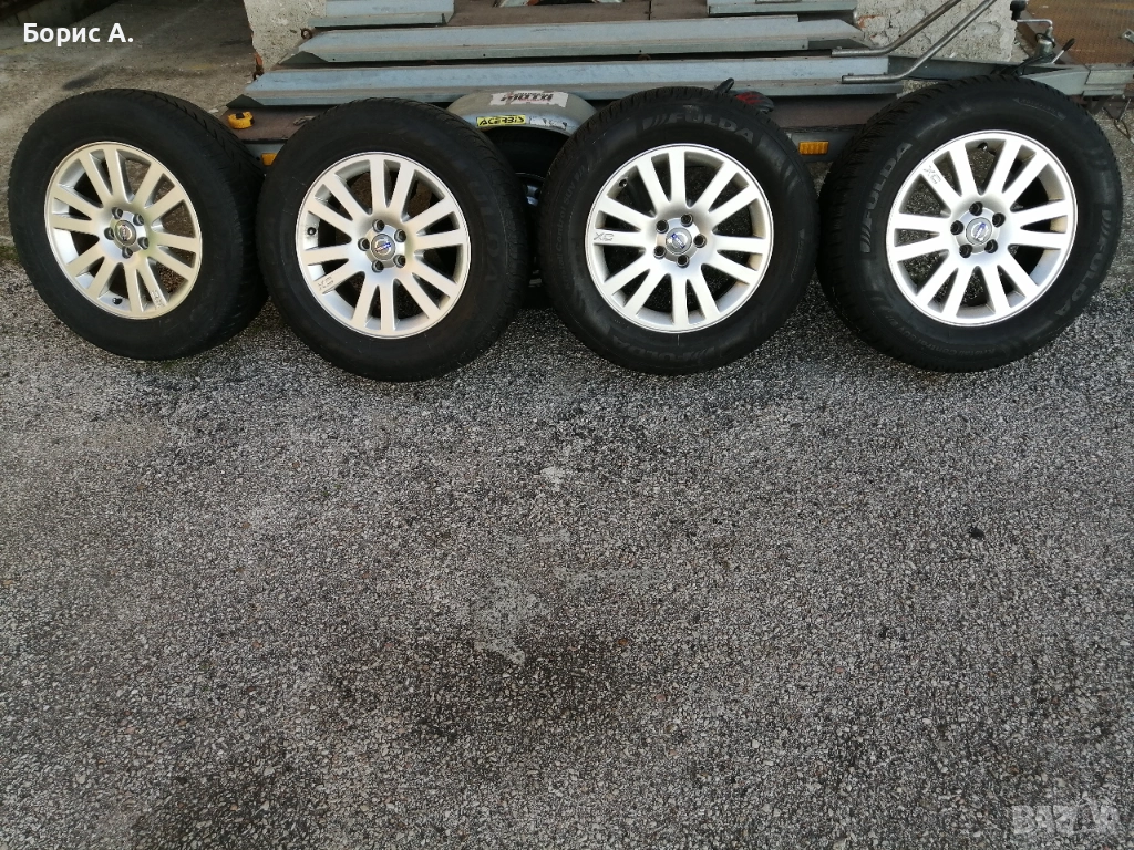 Лети джанти 7J X 17 ET 49 със зимни гуми Fulda 235 / 65 R17 - Volvo XC, снимка 1