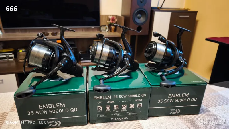 Daiwa Emblem 35 SCW 5000LD QD, снимка 1