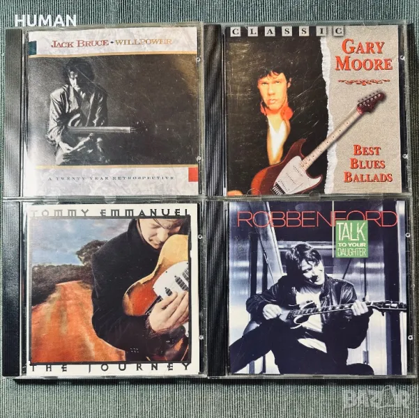 Jack Bruce-Gary Moore-Tommy Emmanuel-Roben Ford, снимка 1