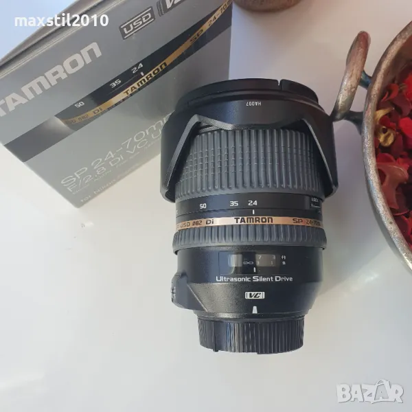 Обектив Tamron SP 24-70mm f/2.8 Di VC USD за Nikon, снимка 1