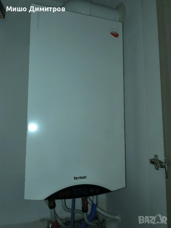 Двуконтурен газов котел Termet Eco - condens 25 с комплект радиатори и лира! !, снимка 1