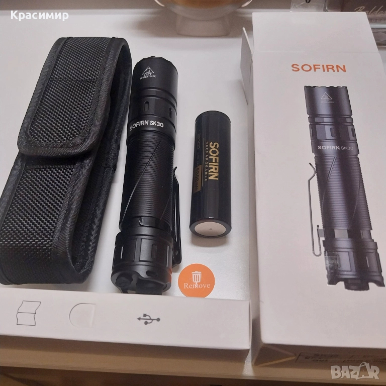 Тактическо фенерче Sofirn SK30, снимка 1