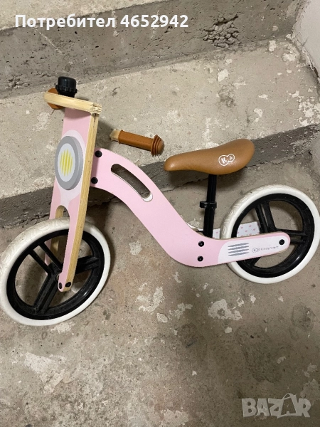 Детско баланс колело Kinderkrafts розово, снимка 1