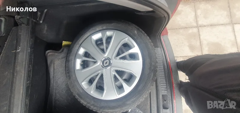 4/100/15 рено клио 4 резервна гума с джанта, снимка 1