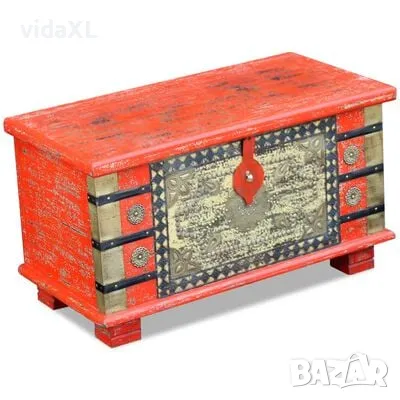 vidaXL Ракла от мангово дърво, 80x40x45 cм, черевно(SKU:243331, снимка 1