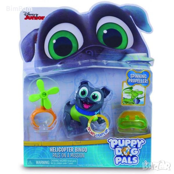 Светеща фигурка Puppy Dog Pals Light Up Pals On A Mission - BINGO & ROLLY, снимка 1