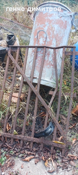 малка врата ковано желязо , снимка 1