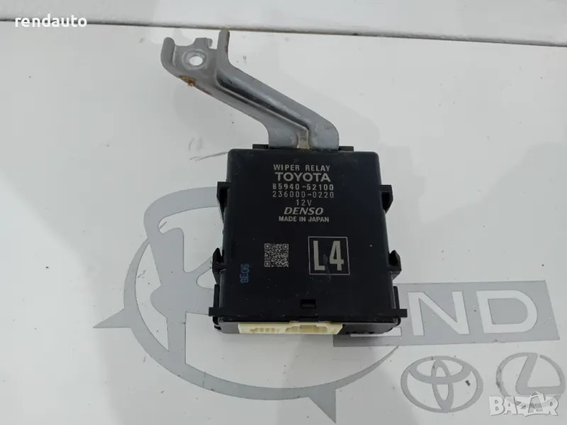 85940-52100 Реле чистачки toyota yaris cross 1.5 hybrid 2019-2024, снимка 1