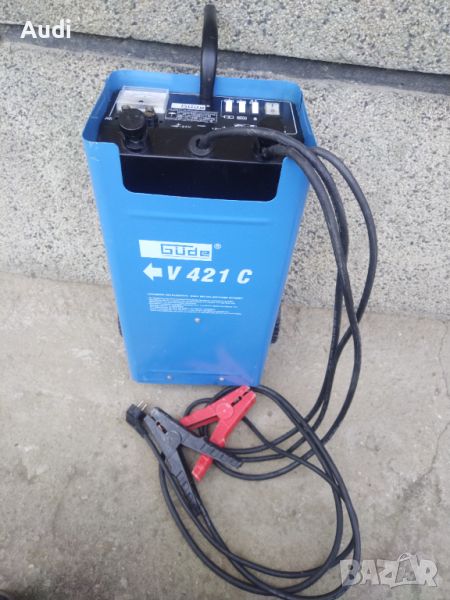 Зарядно стартерно устройство за акумолатор GUDE V 421 C 8 kW, 12 / 24 V, снимка 1