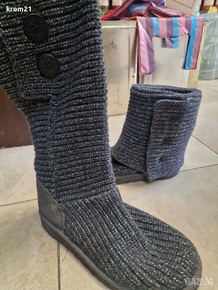 UGG дамски ботуши вълна 41 номер , снимка 1
