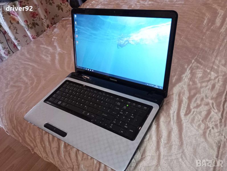 Toshiba L770D Четириядрен 17.3 инча екран с 6 гб рам 500 гб хард батерия около 2 часа, снимка 1