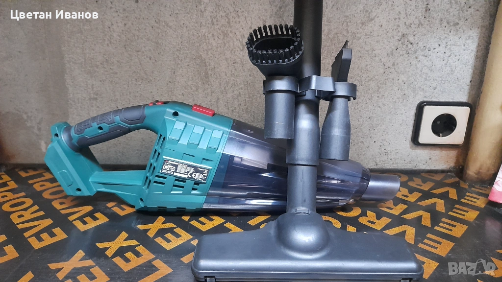 Акумолаторна прахосмукачка Parkside 20v, снимка 1