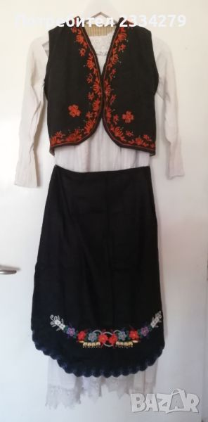 Стара носия: риза, елек и пристилка от,, ТРОНСКО" облекло. ", снимка 1