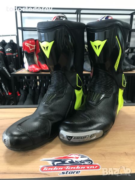 Mото ботуши DAINESE NEXUS /BLACK/FLUO, 47,протектори,подвижна става, снимка 1