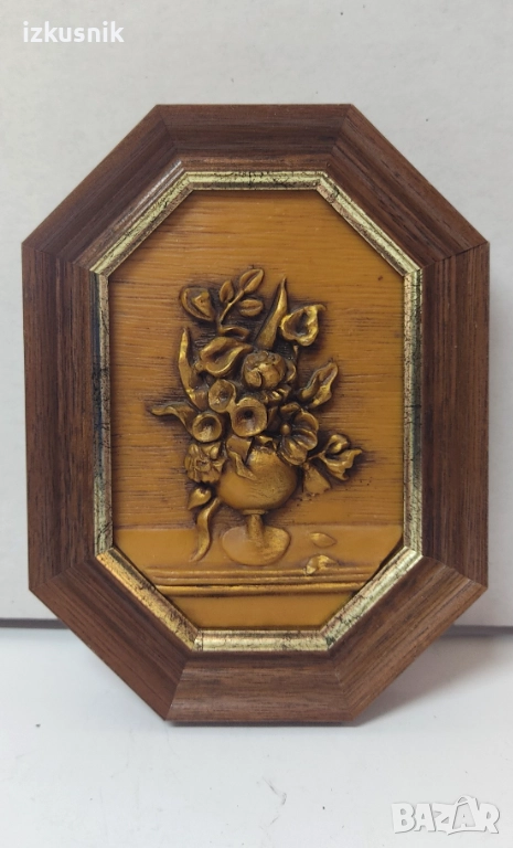 Стар германски восъчен натюрморт, снимка 1