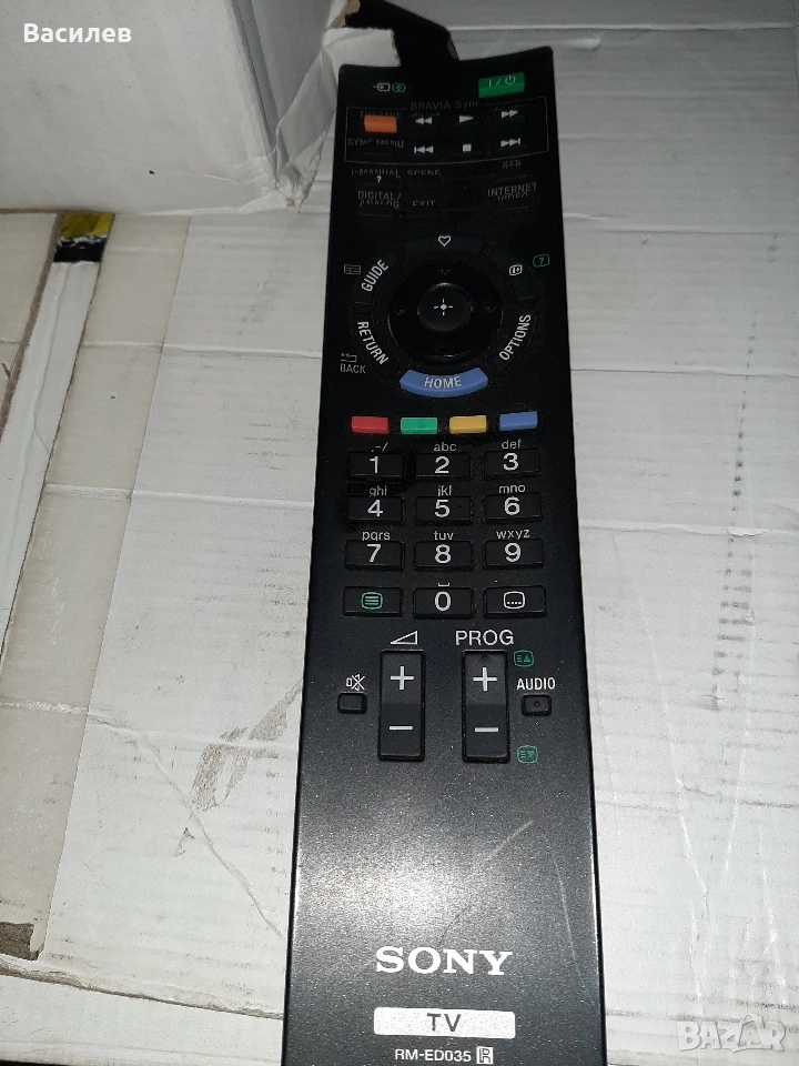 тв дистанционно Sony RMT-ED035, снимка 1