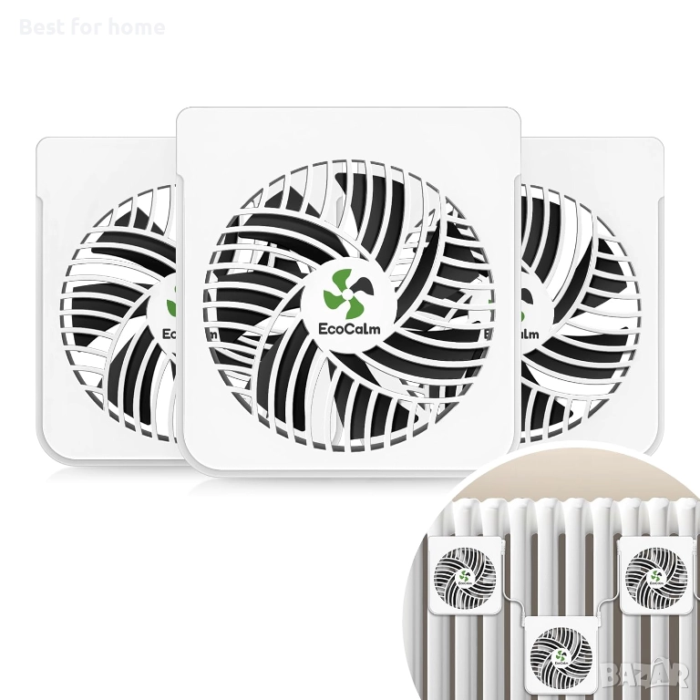 3 вентилатора за радиатор  с термостат и магнити, снимка 1