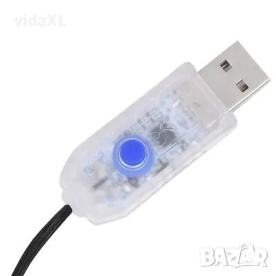 vidaXL Черешов цвят LED дърво топло бяло 120 LED 150 см(SKU:345131), снимка 3 - Декорация за дома - 48716761