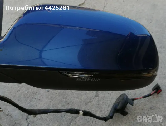 Ляво странично огледало за Audi A4, 2011-2014 година. #008S., снимка 2 - Части - 49678015