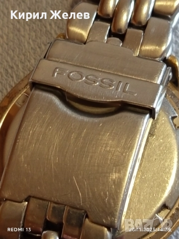 Марков мъжки часовник FOSSIL BLUE много красив стилен дизайн 52239, снимка 7 - Мъжки - 52479817