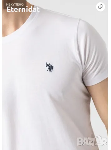 Мъжка бяла тениска POLO , снимка 7 - Тениски - 49882532