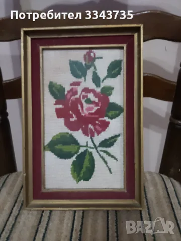 Продавам два гоблена 28х18.5см., снимка 7 - Гоблени - 49717498