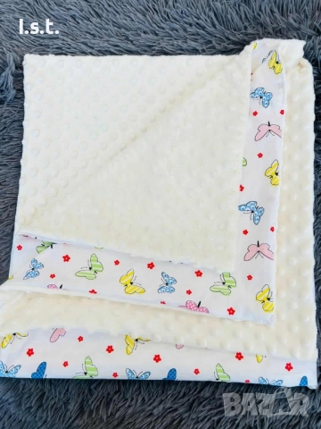 Бебешко одеало, снимка 3 - Спално бельо и завивки - 52053767