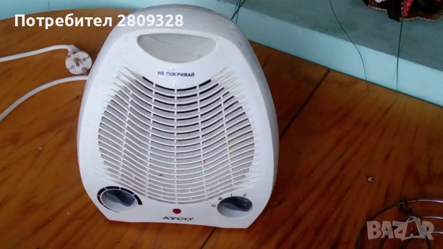 Духалка, 2000 W употребявана, здрава, работеща, снимка 2 - Печки, фурни - 53879221