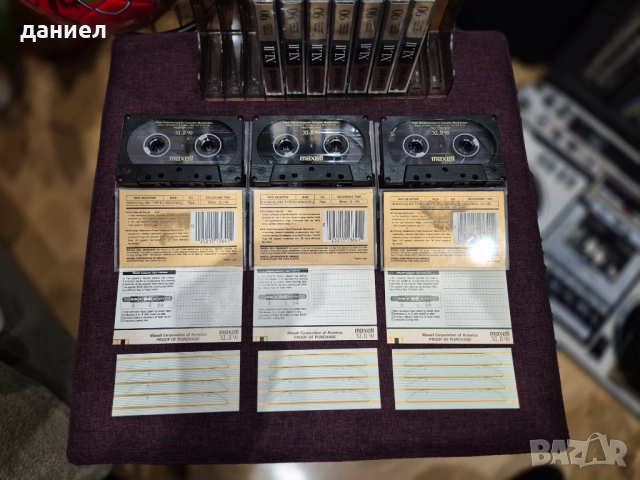 Качествени аудио касети MAXELL XLII90 – TYPE II – хромна лента - като нови + подарък, снимка 6 - Аудио касети - 53126004