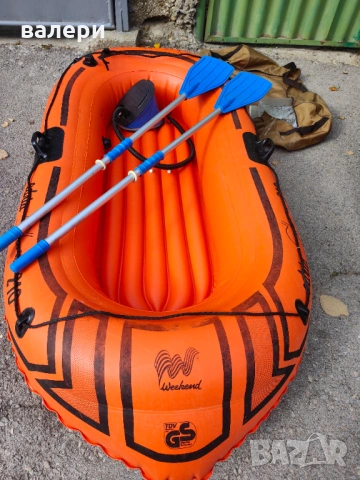 Лодка внос от Германия с гребла материяла е дебел