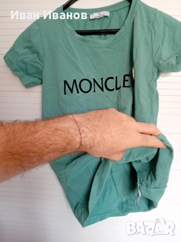Оригинална дамска тениска Moncler, снимка 3 - Тениски - 51661820