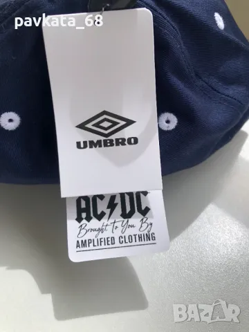 Шапка AC/DC High Voltage Umbro Cap, снимка 4 - Шапки - 50437870