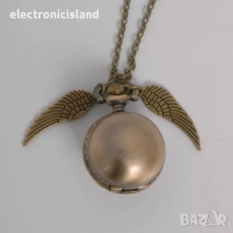 Колие кварцов часовник Снитч Snitch Хари Потър Potter, снимка 10 - Други - 30925810