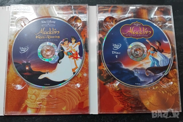 Трилогията на Аладин (Aladdin Trilogy), снимка 3 - DVD филми - 53928315
