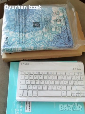 Калъф с bluetooth клавиатура за fintie