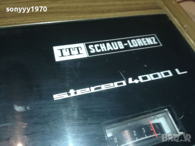 ITT SCHAUB-LORENZ STEREO 4000L RECEIVER-ВНОС SWISS 0608241002, снимка 4 - Ресийвъри, усилватели, смесителни пултове - 46816876