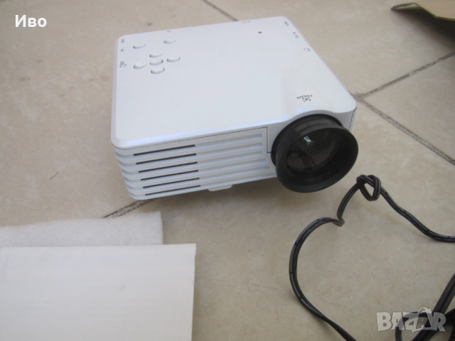 Портативен мини LED проектор GP7S HDMI, SD, USB VGA, снимка 8 - Плейъри, домашно кино, прожектори - 51710971