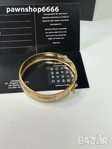 Златна гривна 14 карата - 5,14 грама / Детска златна гривна 14К, снимка 8 - Гривни - 53827438