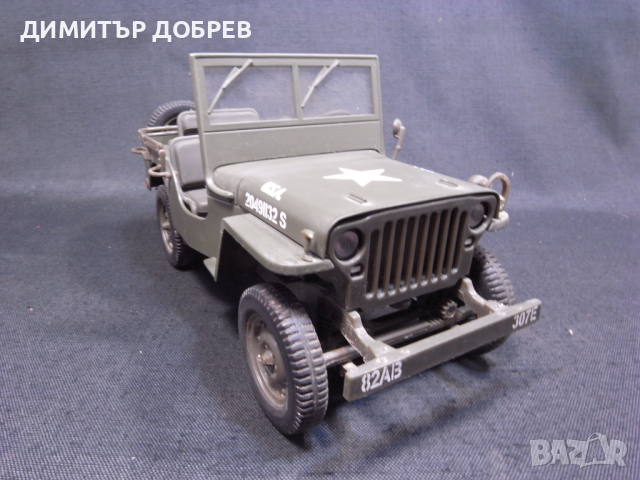 1/18 МЕТАЛНА КОЛИЧКА МАЩАБЕН МОДЕЛ JEEP WILLYS GATE CHINA, снимка 8 - Колекции - 44954941