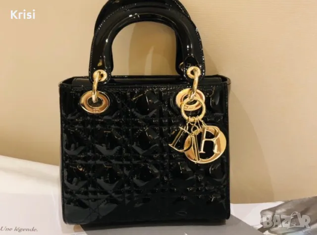 Чанта Lady Dior, снимка 3 - Чанти - 49498660