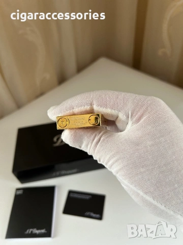 S.T. Dupont Cohiba Gatsby 2003 – запалка с 2 пламъка, пълен комплект, снимка 5 - Запалки - 54061266