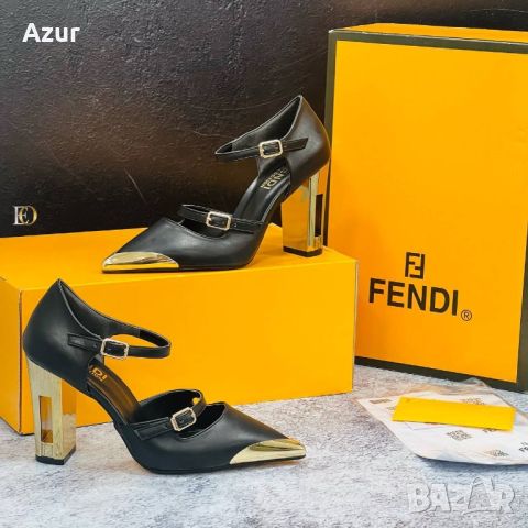 дамски обувки на ток fendi