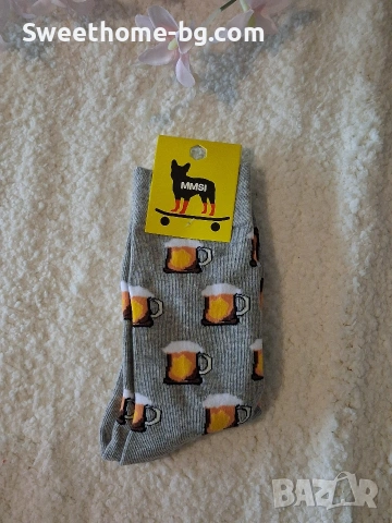 чорапи с десен , снимка 5 - Дамски чорапи - 53161961