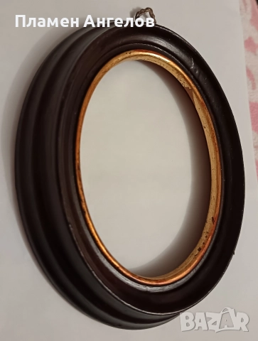 Стара антикварна дървена рамка , снимка 5 - Други ценни предмети - 52729856