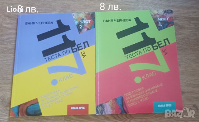 Учебни помагала за 7 клас , снимка 8 - Учебници, учебни тетрадки - 46317677