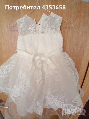 Нова 110см шаферска рокля, снимка 7 - Детски рокли и поли - 50223525