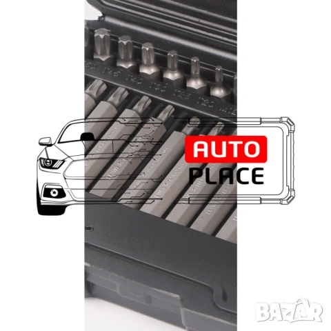 Комплект накрайници – Торкс 40 части HAWEK, снимка 5 - Други инструменти - 53887475